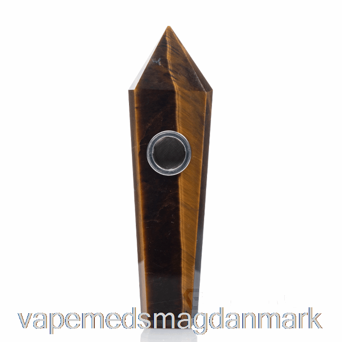 Vape Med Smag Astral Project Gemstone Pipes Tiger's Eye